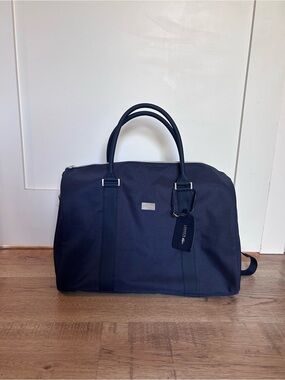 Lacoste Navy Duffel Weekender bag